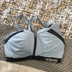 VS Blue and Black Sports Bra
